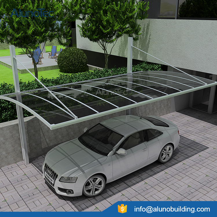 Aluminium-Carport-Abdeckungen für den Außenbereich, Carport-Dachplatten aus Polycarbonat