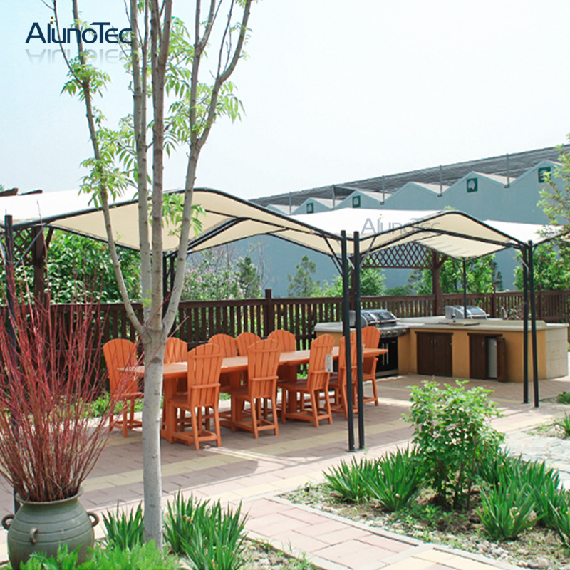 DIY-Pavillon, Terrasse, Markise, Parkplatz, Zelte mit Stahlrahmen für Restaurants im Freien, Garten