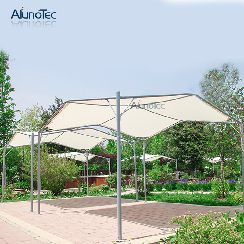 DIY-Pavillon, Terrasse, Markise, Parkplatz, Zelte mit Stahlrahmen für Restaurants im Freien, Garten