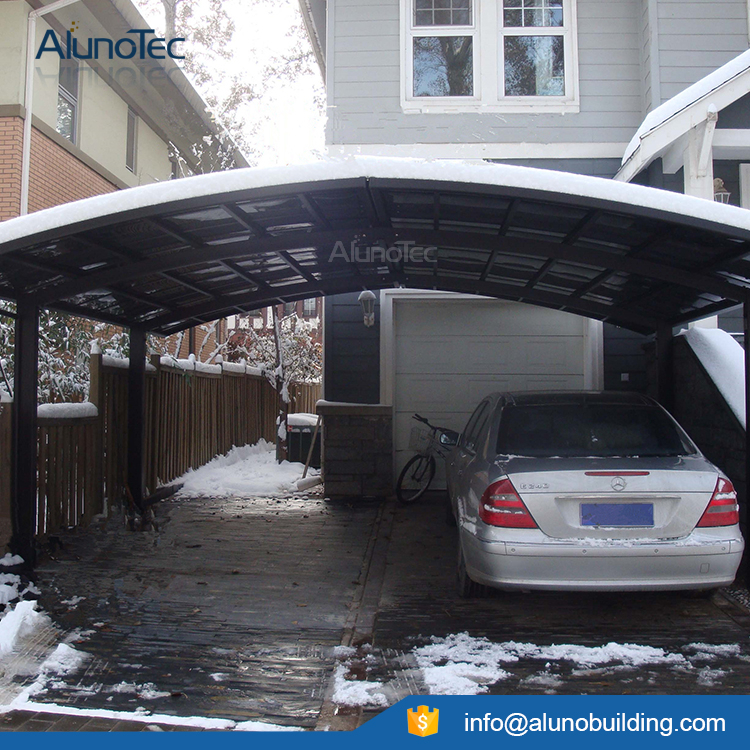 Aluminium-Carport-Abdeckungen für den Außenbereich, Carport-Dachplatten aus Polycarbonat