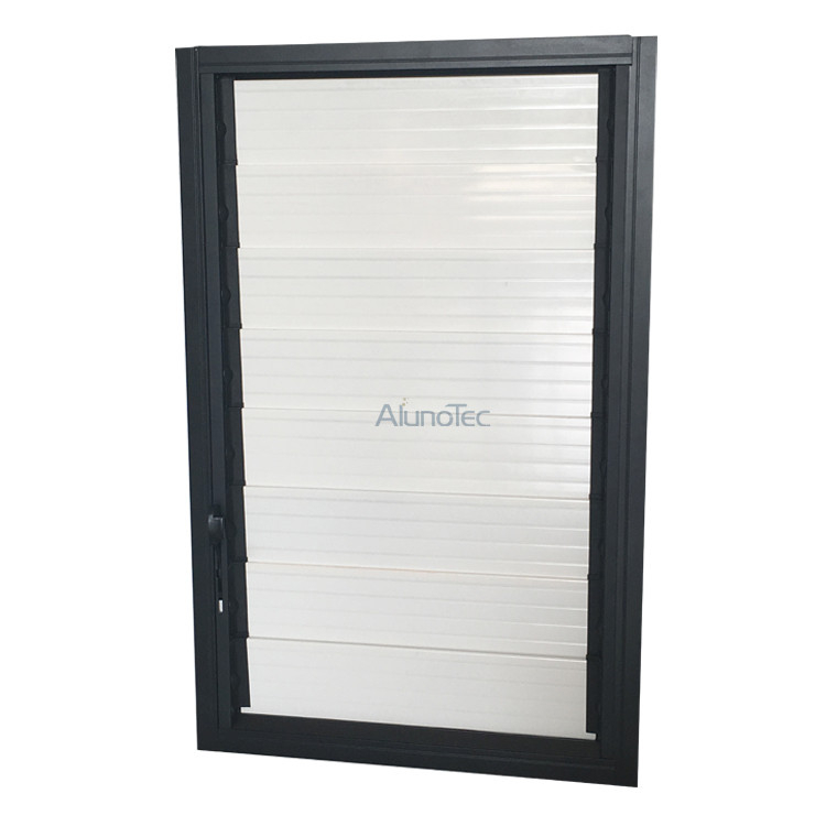 Horizontale Lamellen-Fensterläden aus Aluminium zu verkaufen