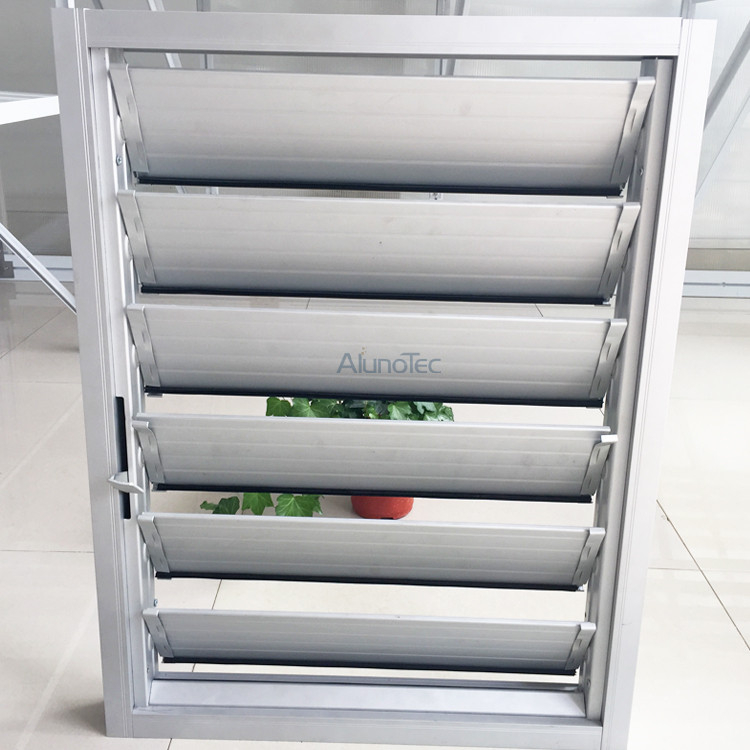 Luftstrom-Aluminium-Lamellenfenster für Badezimmer