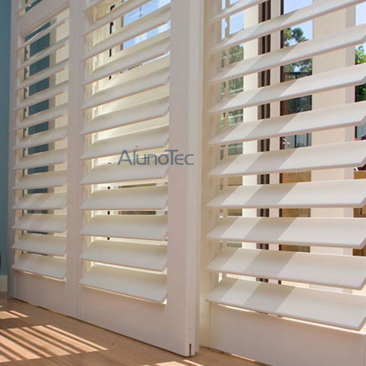 Aluminium-Schiebe-Lamellenfenster für die Gebäudedekoration