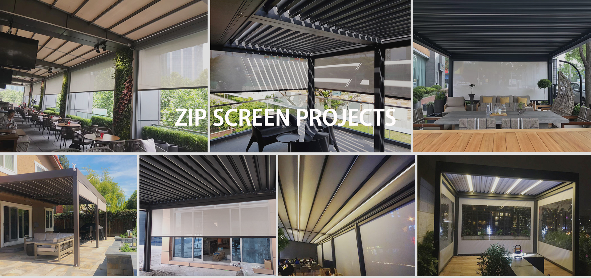 Zip-Screen-Projekte