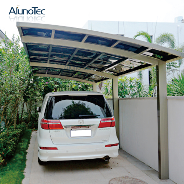 Wasserdichte Carport-Sonnenschutzabdeckung aus Aluminium für den Außenbereich 