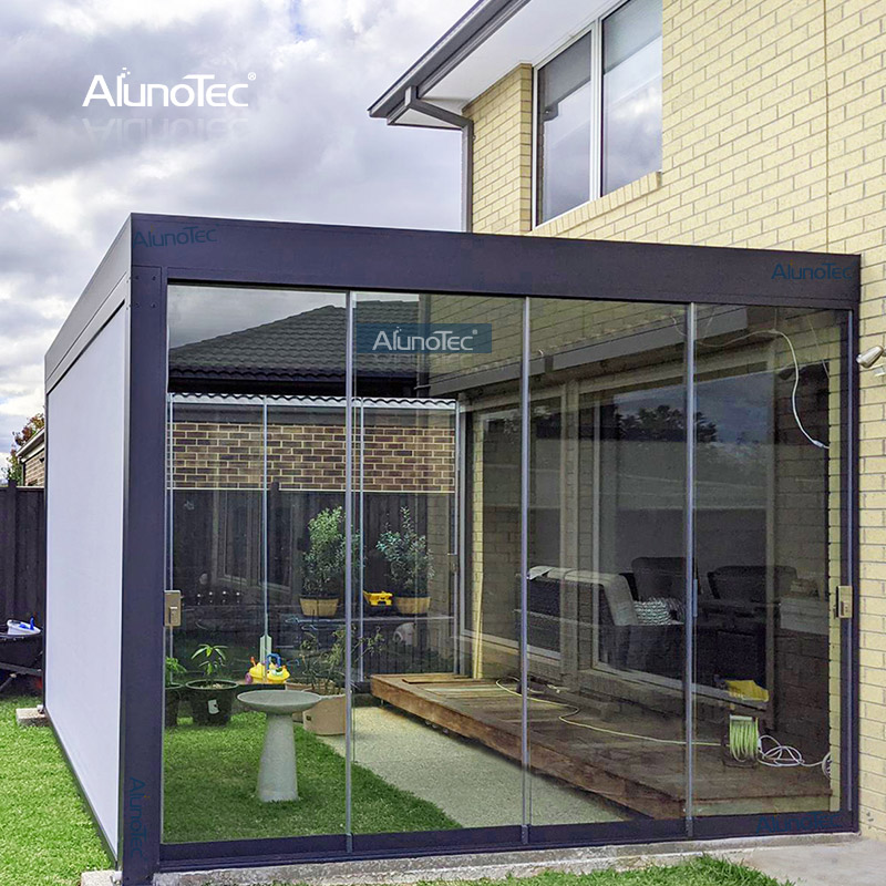 AlunoTec 3x3 4x4 Größe Terrasse Außeninstallation Strukturen Pergola Ideen Lamellendach Preis für Angebot