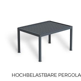 Hochbelastbare Pergola