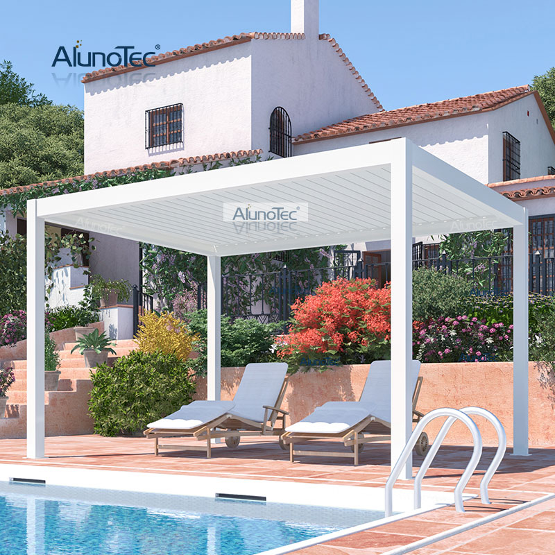 Pergo-Lite 12'x12' Lieferpreis Pergola Patio Solutions Balkon-Sonnenschutz für Deck 